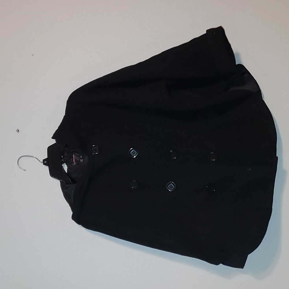 MyMichelle Black Boxy Girls Jacket.